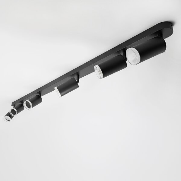 Brilagi - Luce Spot da bagno SELE 6xGU10/30W/230V IP44 nero