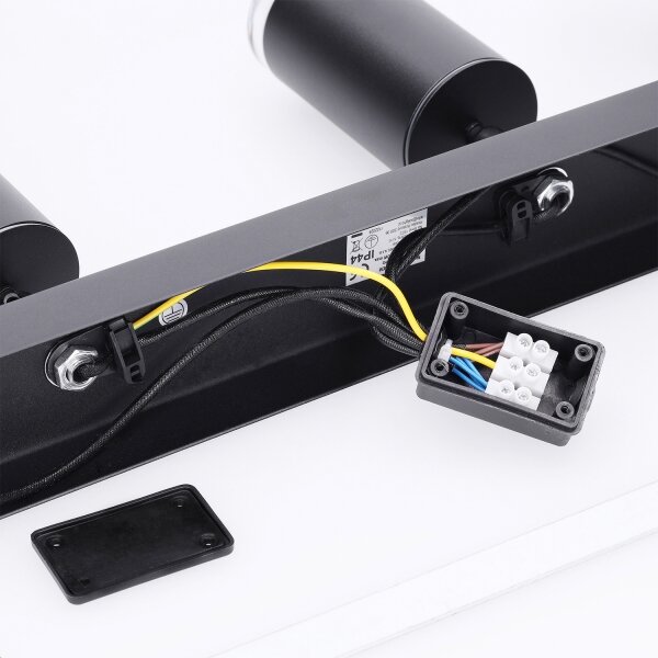 Brilagi - Luce Spot da bagno SELE 6xGU10/30W/230V IP44 nero