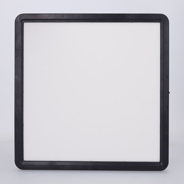 Brilagi - Plafoniera LED dimmerabile ESTELA SQUARE LED/36W/230V 31x31 cm nero + telecomando
