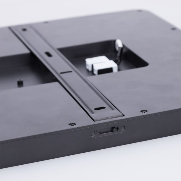 Brilagi - Plafoniera LED dimmerabile ESTELA SQUARE LED/36W/230V 31x31 cm nero + telecomando