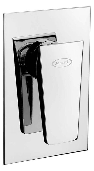 Miscelatore doccia incasso monoleva Jacuzzi | rubinetteria Beam ottone cromato 0AM00410JA00