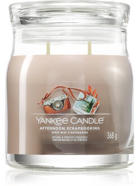 Yankee Candle Afternoon Scrapbooking candela profumata 368 g