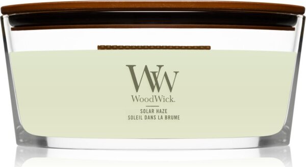 Woodwick Solar Haze candela profumata con stoppino in legno (hearthwick) 453 g
