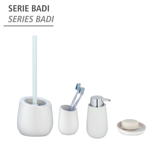 Distributore di sapone in ceramica bianca Badi - Wenko