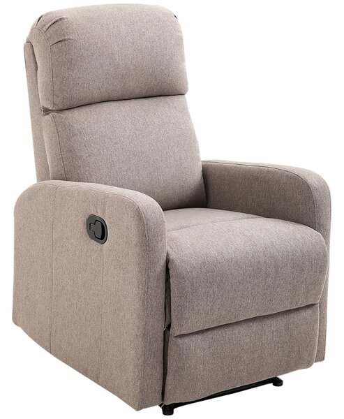 HOMCOM Poltrona Reclinabile 168° Ergonomica con Poggiapiedi e Morbida Imbottitura, Poltrona Relax Manuale in Tessuto Effetto Lino, Grigio| Aosom Italy