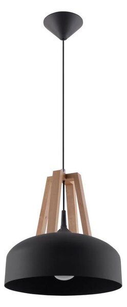 Sollux SL.0390 - Lampadario a sospensione con filo CASCO 1xE27/60W/230V diametro 30 cm