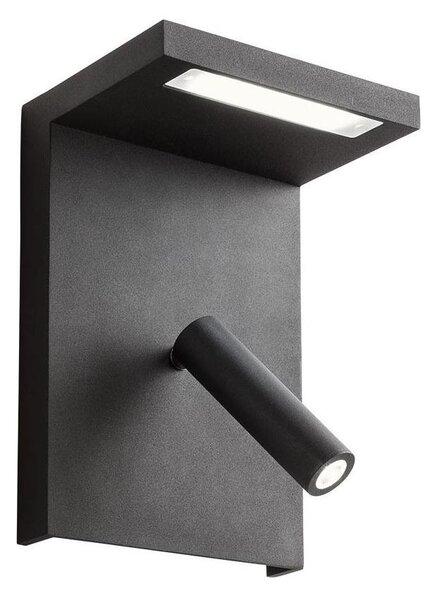 Redo 01-1500 - Luce Spot da parete a LED AGOS LED/6W/230V +LED/3,2W USB nero