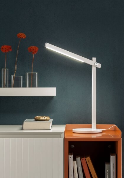 Redo 01-2212 - Lampada da tavolo LED dimmerabile OMEO LED/5,5W/230V 3000/4500/6500K bianco