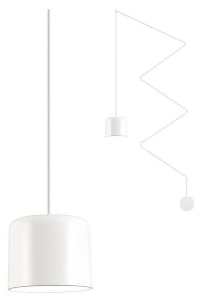 Redo 01-1821 - Lampadario a sospensione con filo DODO 1xE27/15W/230V ragno bianco
