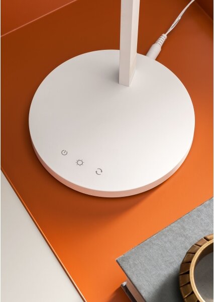 Redo 01-2212 - Lampada da tavolo LED dimmerabile OMEO LED/5,5W/230V 3000/4500/6500K bianco