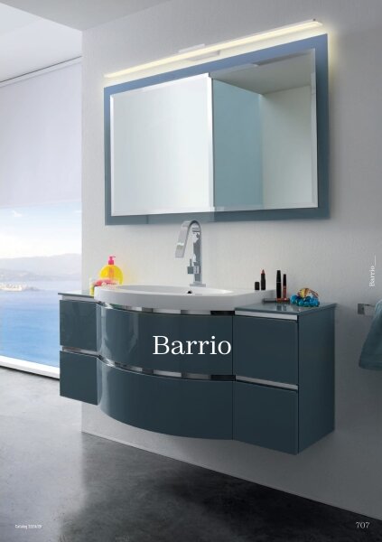 Redo 01-2507 - Illuminazione a LED per specchi da bagno BARRIO LED/27,39W/230V IP44 bianco