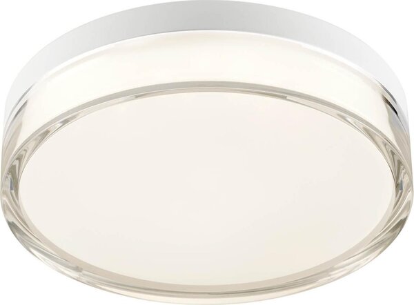 Redo 01-3731 - Plafoniera LED FRISBI LED/12W/230V 3000/4000K IP44 bianco