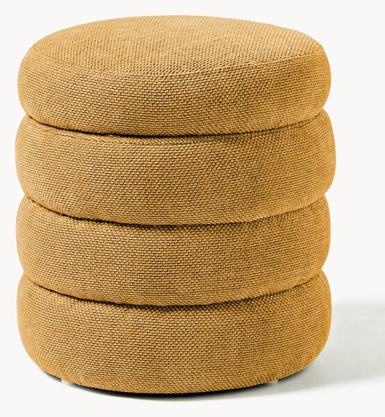 Pouf imbottito con contenitore Alto