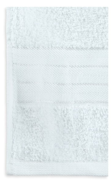 Asciugamani bianchi in spugna di cotone in set da 2 70x140 cm - Good Morning