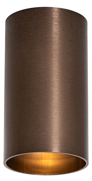 Set di 4 faretti moderni bronzo scuro 5,5 cm - Tuba