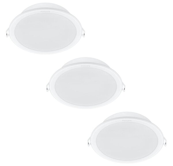Philips - SET 3x Lampada LED da incasso MESON LED/5,5W/230V