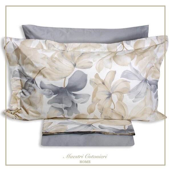 Completo Lenzuola CHERIE By Maestri Cotonieri - Grigio
