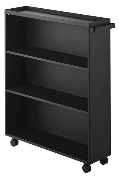 Carrello portaoggetti nero in metallo 59x70x16 cm Tower – YAMAZAKI