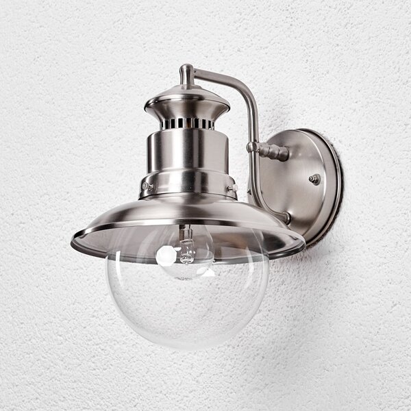 Lampade da esterno Lindby, GWENDOLYN, dimmerabile, Metallizzato, Balcone, Metallo, Moderno
