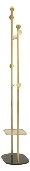 Appendiabiti dorato in metallo 48x178 cm Olaf – Mauro Ferretti
