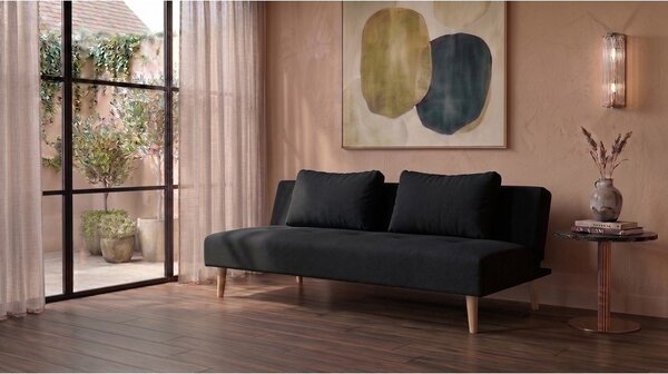 Divano grigio scuro reclinabile/allungabile 180 cm Matylda – Bonami Essentials