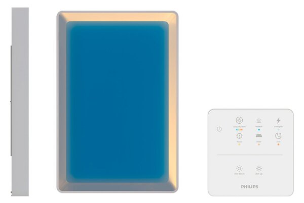 Plafoniera Philips, SKYLIGHT, dimmerabile, Bianco, Soggiorno, Plastica, Moderno