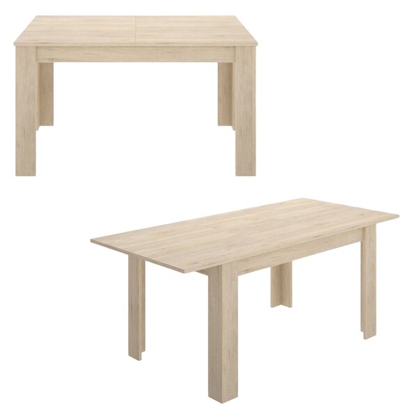 Tavolo allungabile 6-8 posti 140/190x90cm rovere - Dencio