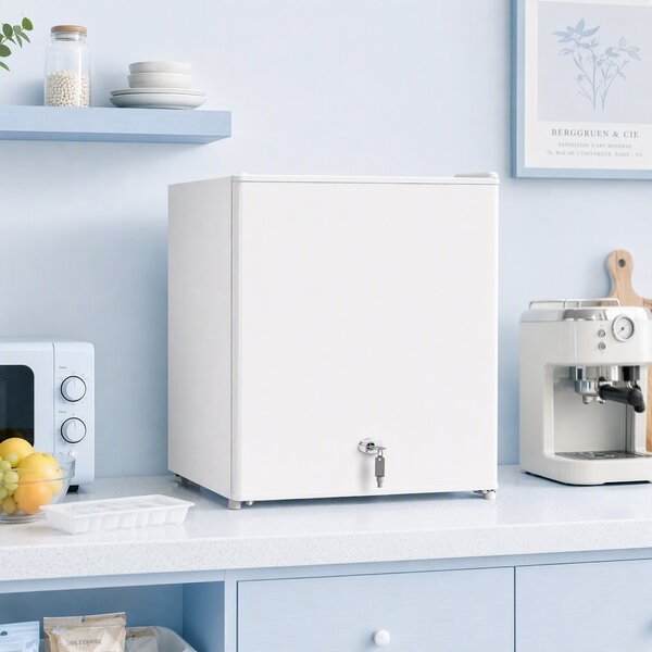 HOMCOM Mini congelatore elettrico 35 L da 161 W, 47x44,2x48,8 cm, bianco | Aosom Italy