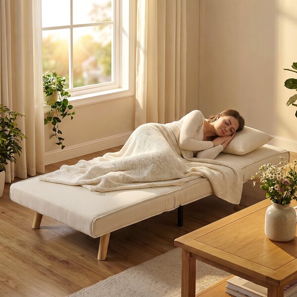 HOMCOM Poltrona relax 2-in-1 trasformabile in letto per ospiti, 72x78x79 cm, grigio | Aosom Italy