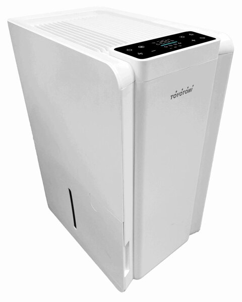 Toyotomi Deumidificatore Portatile per la casa muffa 12 Litri In 24 Ore Tanica 2,2 Litri Wi-Fi R290 colore Bianco - 3063924 TD-C2412