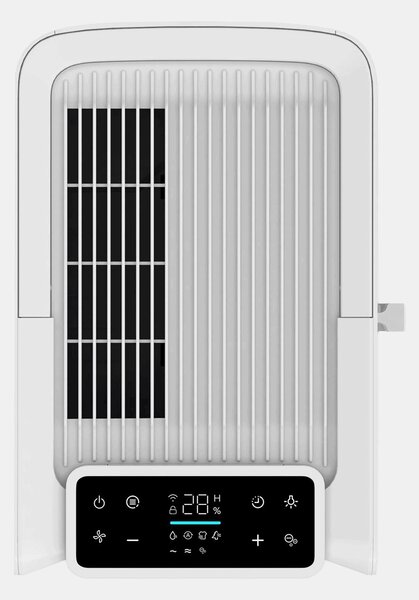 Toyotomi Deumidificatore Portatile per la casa muffa 12 Litri In 24 Ore Tanica 2,2 Litri Wi-Fi R290 colore Bianco - 3063924 TD-C2412