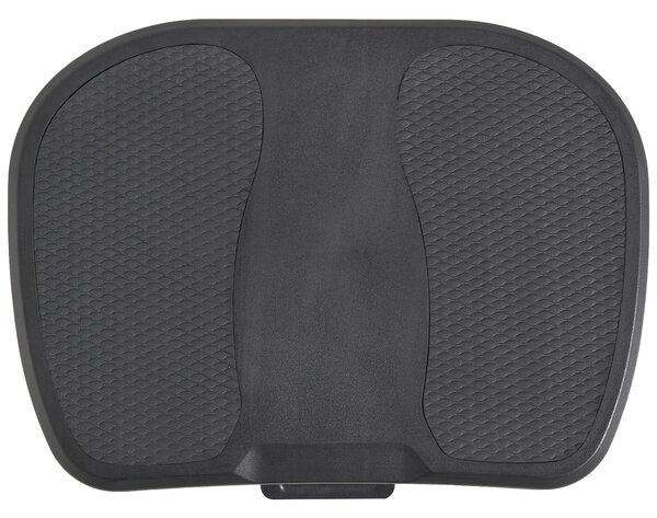 HOMCOM Pedana Poggiapiedi da Scrivania o Ufficio, Antiscivolo con Altezza Regolabile (10-16.5cm) e Angolazione 0-45°
