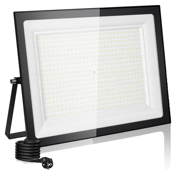 Faretto a LED, impermeabile, ad alta efficienza energetica, 500W, 6500K, 1 pezzo