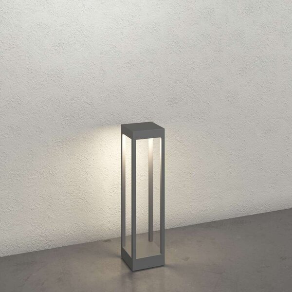 Paletto moderno top light monaco pa60 ga led 3000 ip54 alluminio - Top Light