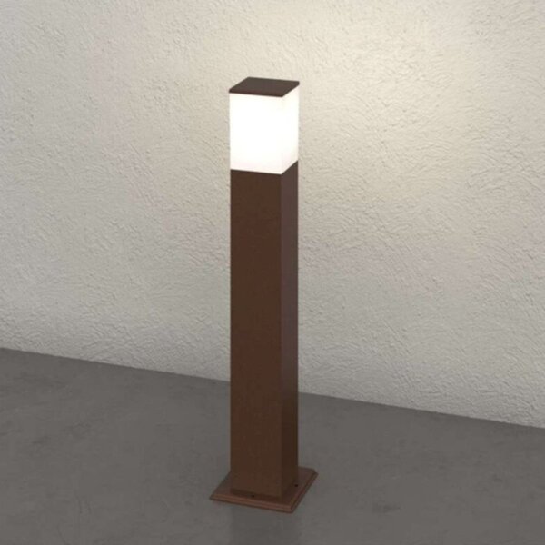 Lampioncino classico top light nizza e27 led ip44 alluminio policarbonato - Top Light