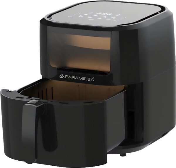 PYRAMIDEA Friggitrice ad Aria Capacit 8 Litri Potenza 1800 Watt con Display Touch colore Nero - AF814B