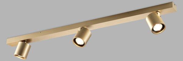 Plafoniera LIGHT-POINT, Focus L900, dimmerabile, Dorato / Ottone, Corridoio, Alluminio, Design