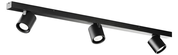 Plafoniera LIGHT-POINT, Focus L900, dimmerabile, Nero, Corridoio, Alluminio, Design