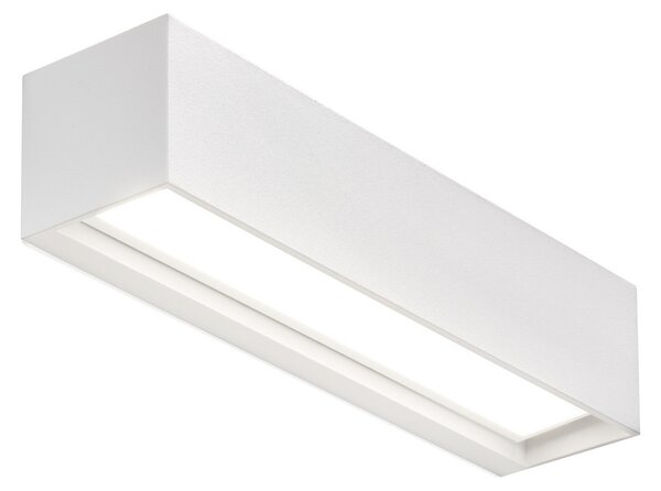 Applique da parete LIGHT-POINT, Linea W2, dimmerabile, Bianco, Soggiorno, Alluminio, Design