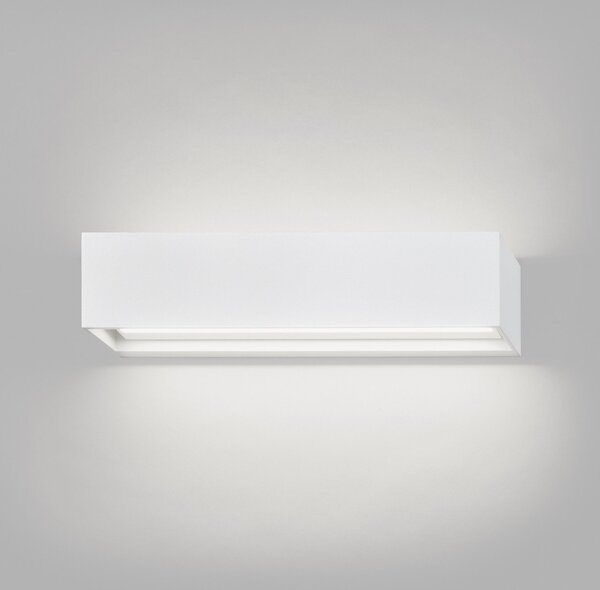 Applique da parete LIGHT-POINT, Linea W2, dimmerabile, Bianco, Soggiorno, Alluminio, Design