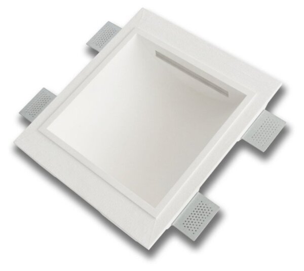 Faretto incasso belfiore 9010 microcosmi square 2524a 3003 led cristaly ip20 - Belfiore - 9010