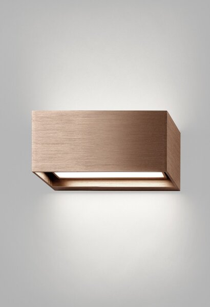 Applique da parete LIGHT-POINT, Linea W1, dimmerabile, Rosa / Rosé, Soggiorno, Alluminio, Design