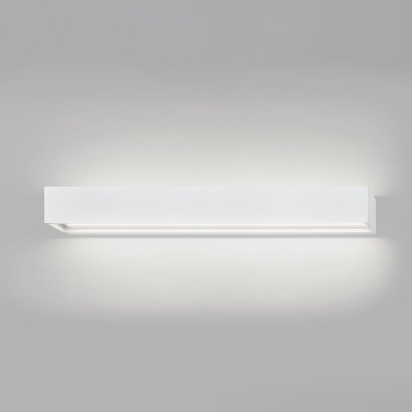 Applique da parete LIGHT-POINT, Linea W3, dimmerabile, Bianco, Soggiorno, Alluminio, Design