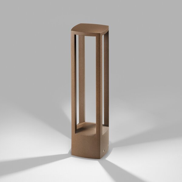 Lampade da esterno LIGHT-POINT, Mirage, dimmerabile, Marrone / Ruggine, Balcone, Alluminio, Design