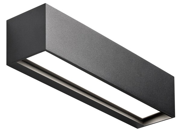 Applique da parete LIGHT-POINT, Linea W2, dimmerabile, Nero, Soggiorno, Alluminio, Design