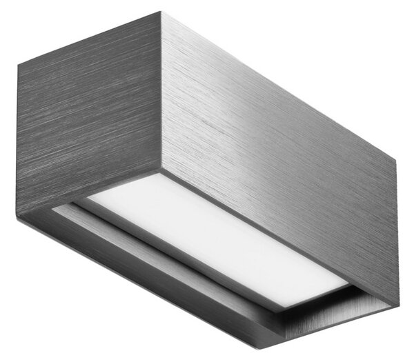 Applique da parete LIGHT-POINT, Linea W1, dimmerabile, Grigio, Soggiorno, Alluminio, Design