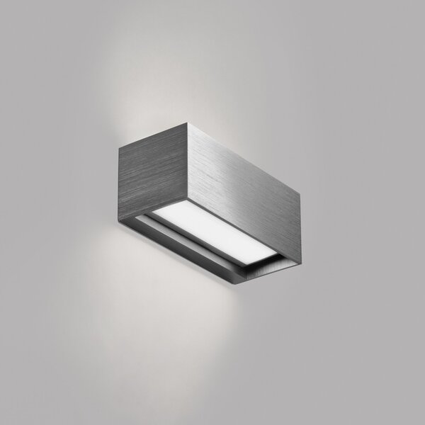 Applique da parete LIGHT-POINT, Linea W1, dimmerabile, Grigio, Soggiorno, Alluminio, Design