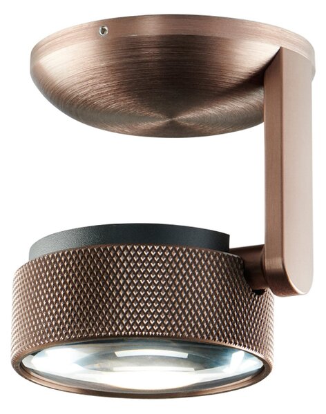 Plafoniera LIGHT-POINT, Cosmo C1, dimmerabile, Dorato / Ottone, Soggiorno, Alluminio, Design