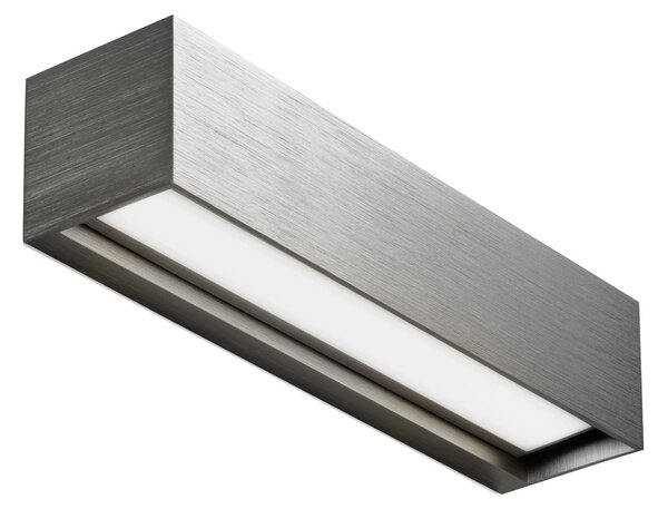 Applique da parete LIGHT-POINT, Linea W2, dimmerabile, Grigio, Soggiorno, Alluminio, Design