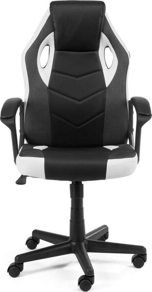 Sedia da ufficio OVELIA - nero / bianco